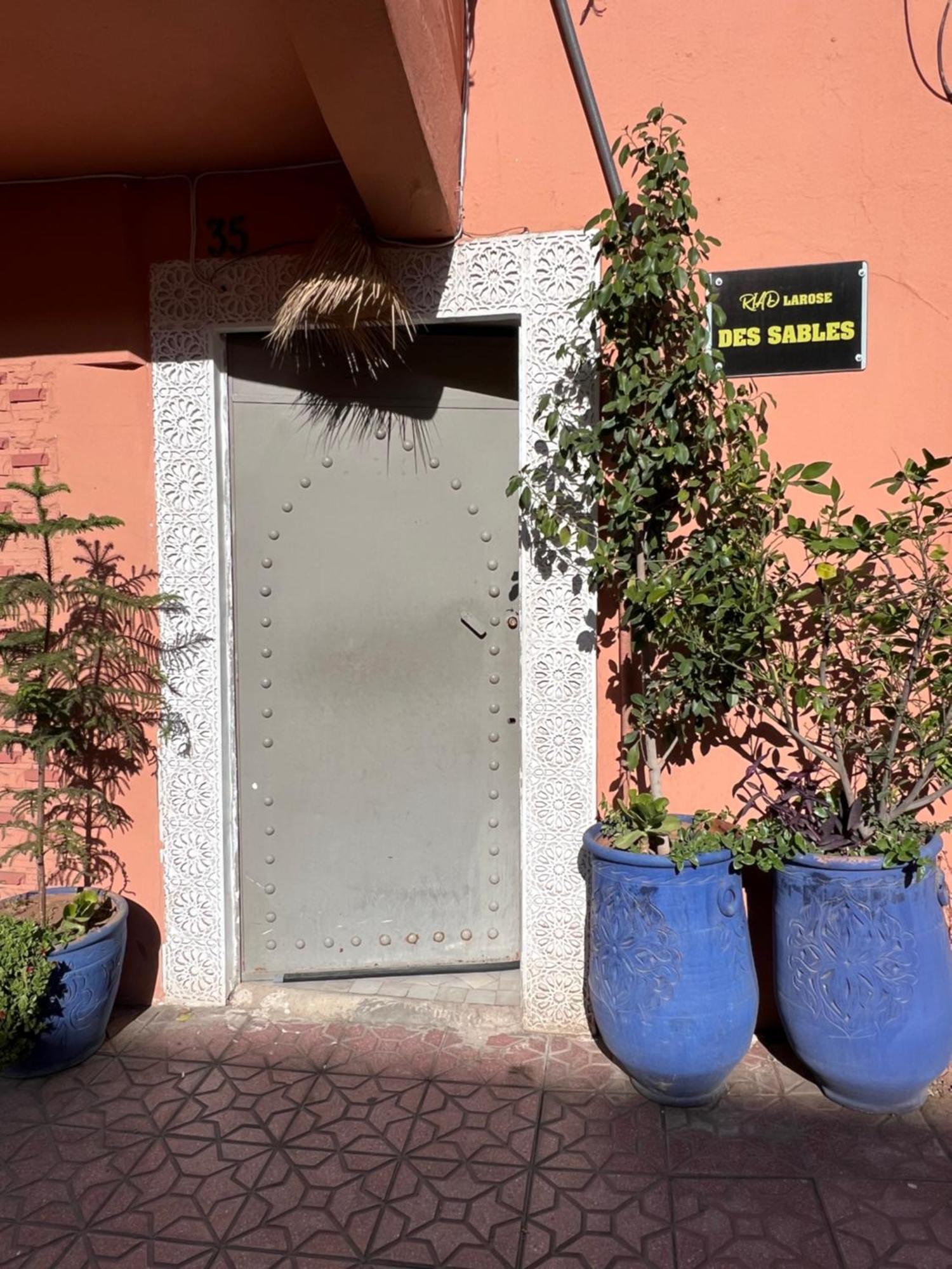 Riad La Rose Des Sables Marrakesh Eksteriør bilde